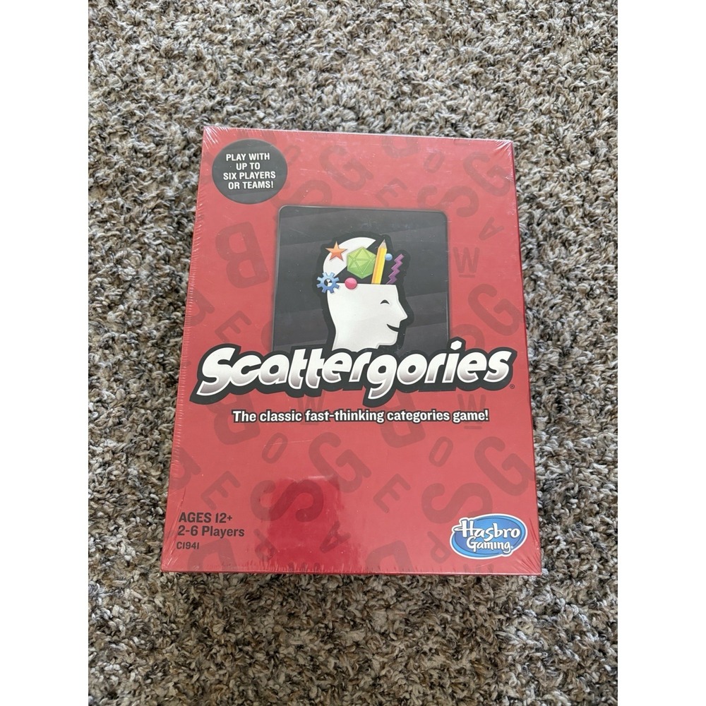 Scattergories Board Game New Factory Sealed 2016 Hasbro Gaming Classic Family